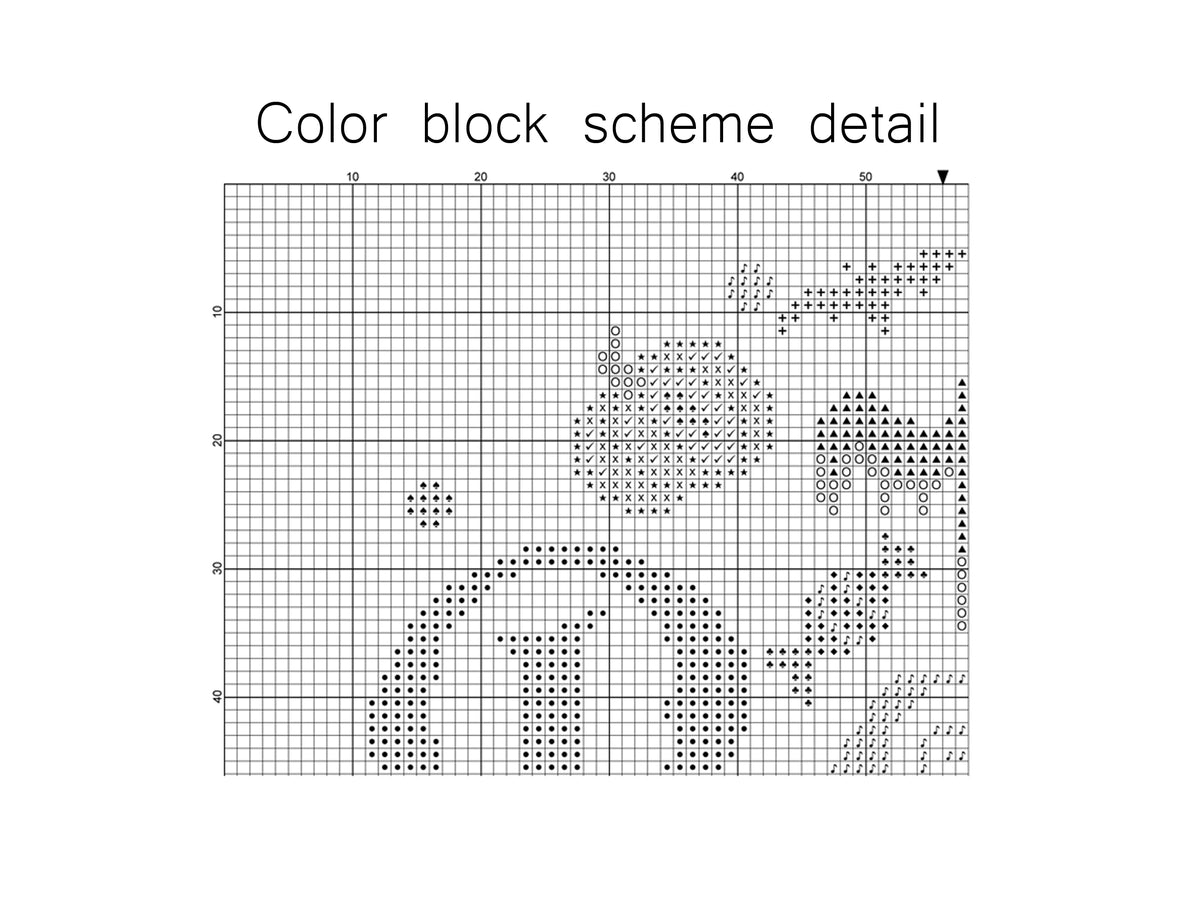 Boo Halloween Cross Stitch Pattern PDF – Cute Spooky Embroidery Design, Modern Halloween Needlework