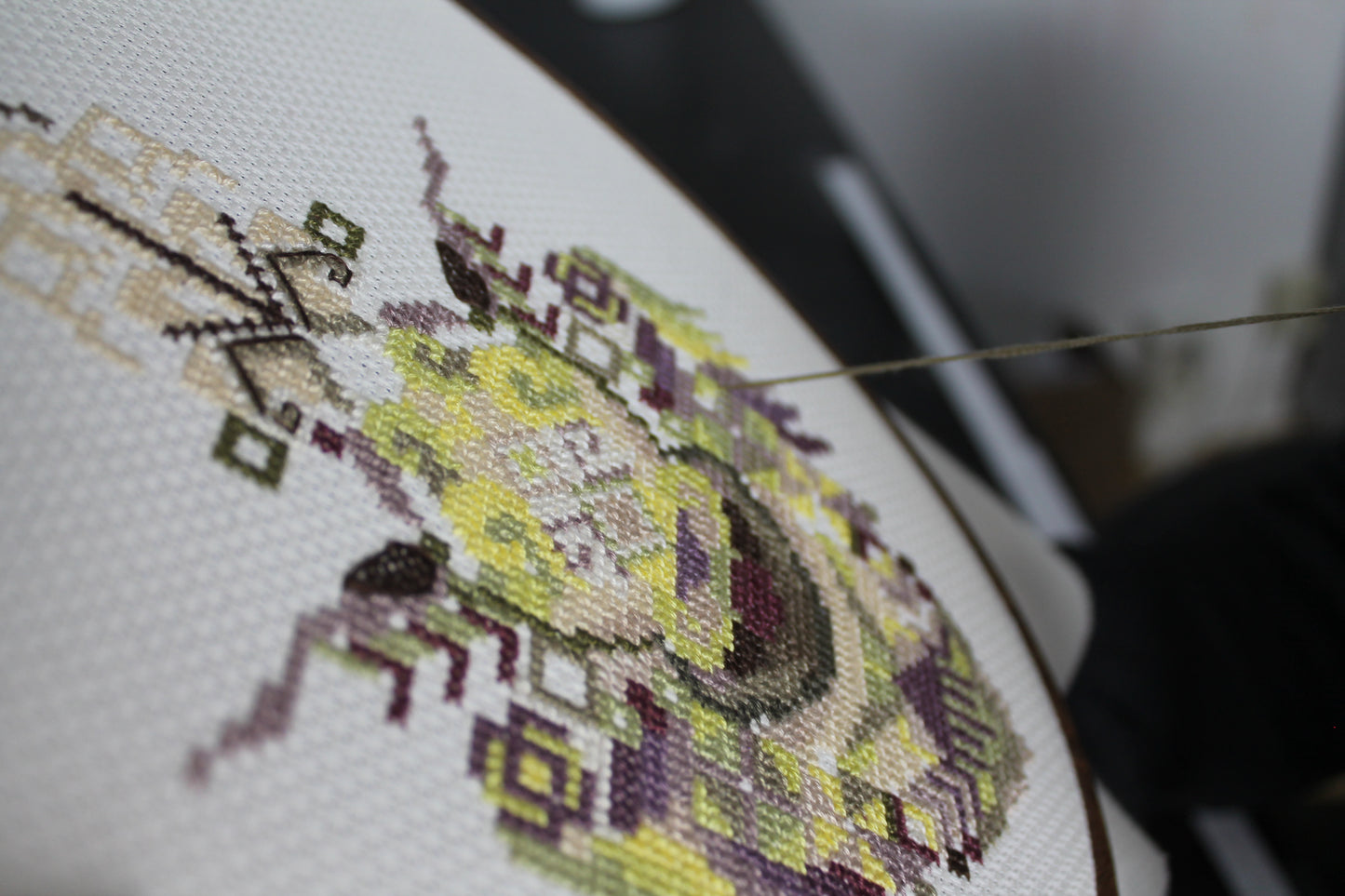 The Moldavian Bison cross stitch pattern PDF