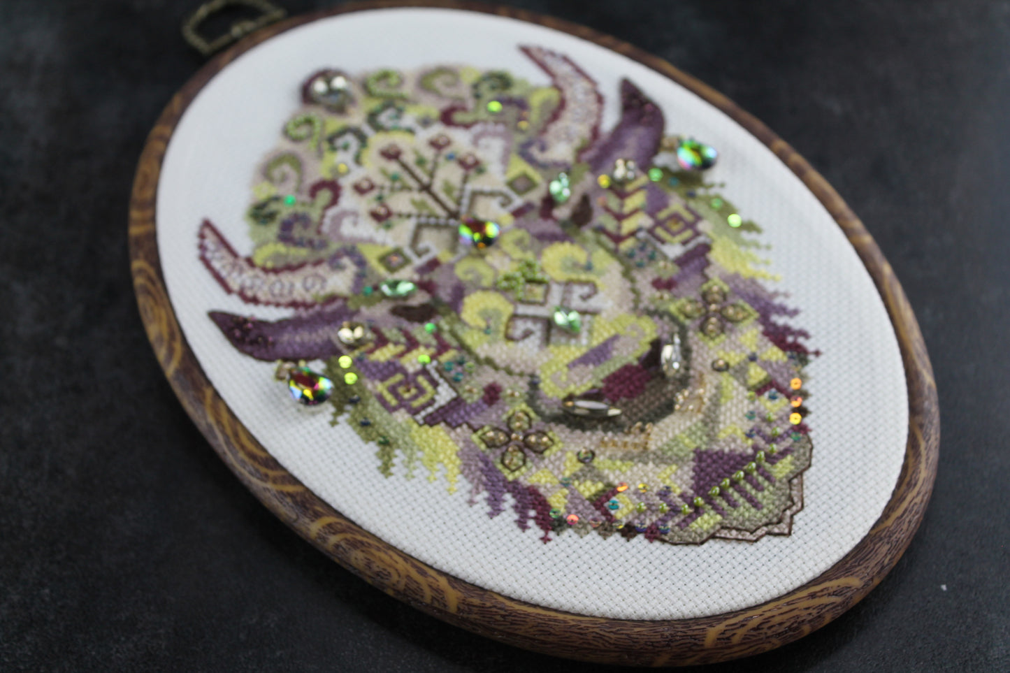 The Moldavian Bison cross stitch pattern PDF