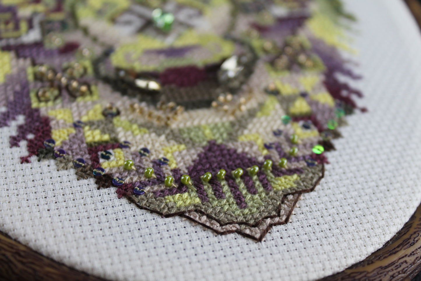 The Moldavian Bison cross stitch pattern PDF