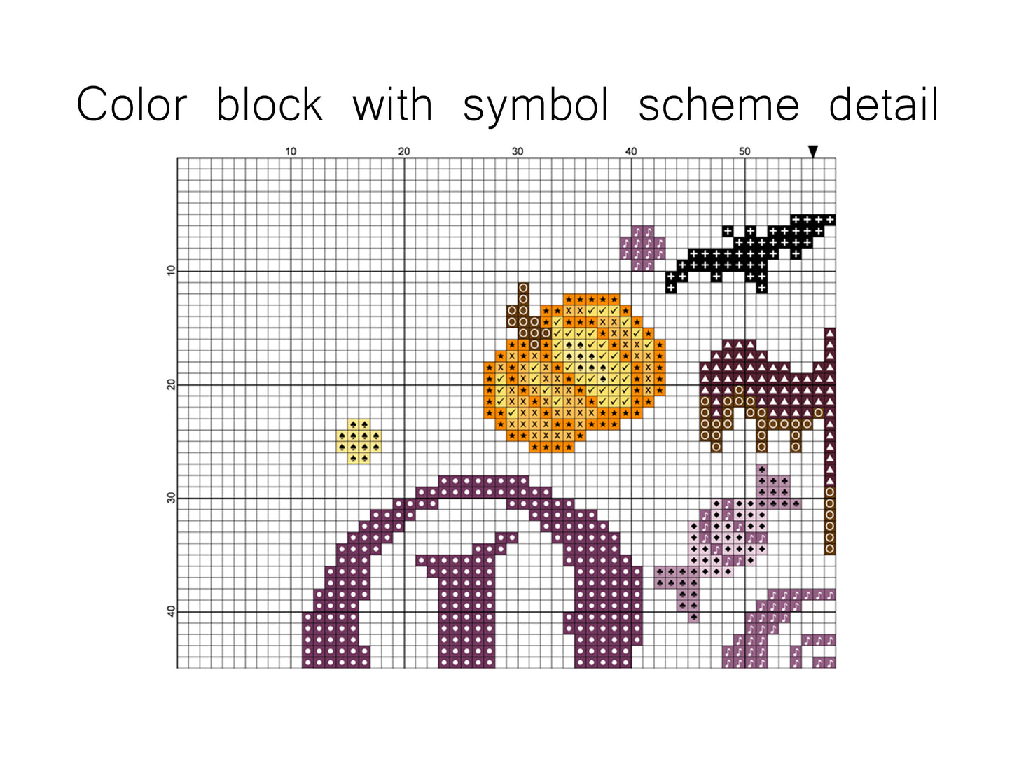 Boo! Halloween cross stitch Pattern PDF-Instant download