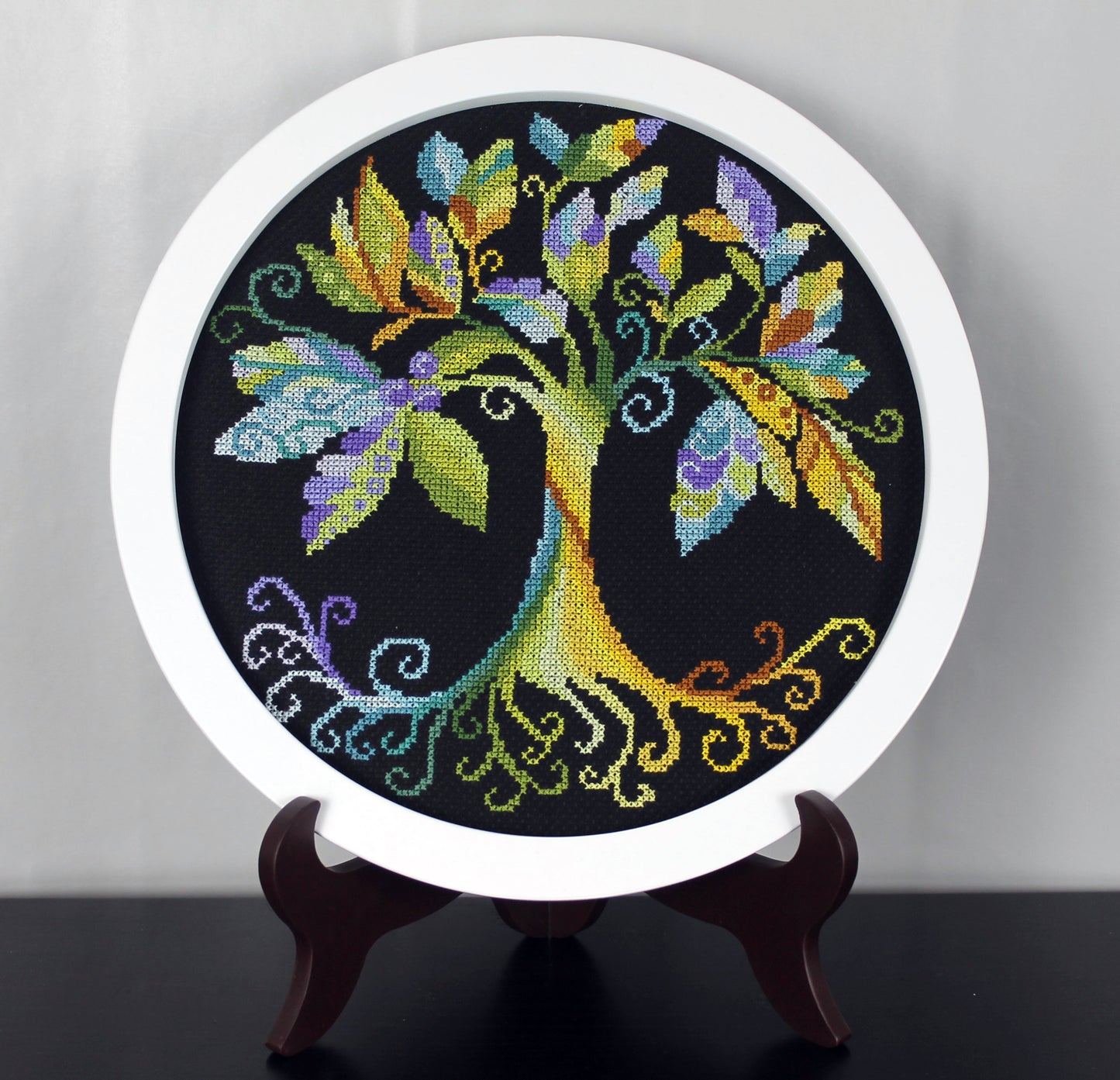 Tree of Life Unique Counted Cross Stitch Kit Set