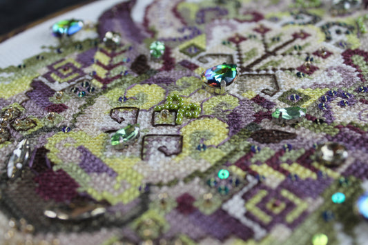 The Moldavian Bison cross stitch pattern PDF