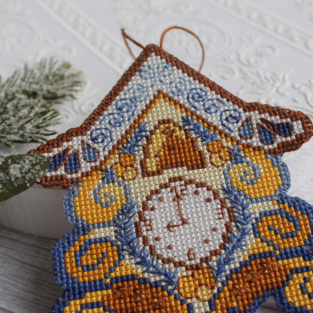 Time for Christmas Magic-cross stitch pattern